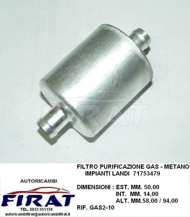 FILTRO GAS 2-10